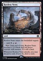 Magic the Gathering Card - Restless Vents - MTG Circle