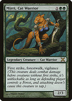 Magic the Gathering Card - Mirri, Cat Warrior - MTG Circle