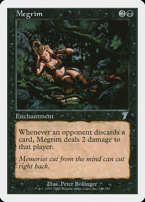 Magic the Gathering Card - Megrim - MTG Circle