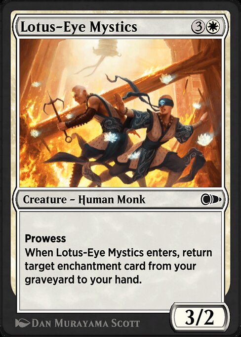 Magic the Gathering Card - Lotus-Eye Mystics - MTG Circle