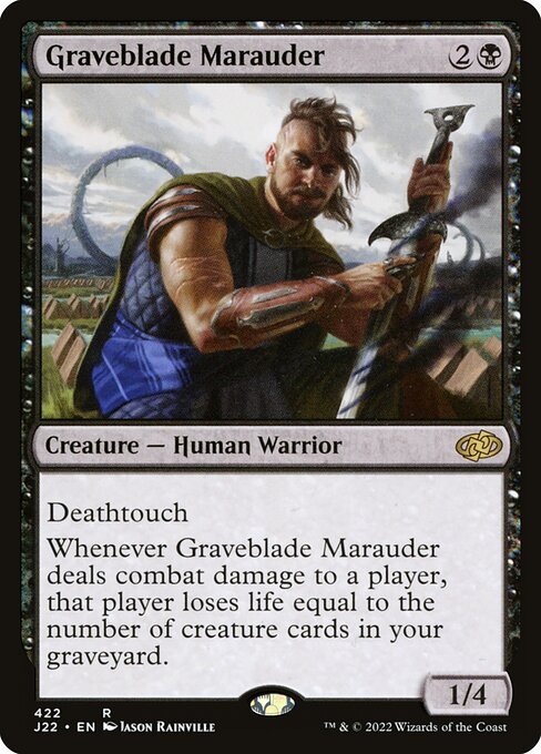 Magic the Gathering Card - Graveblade Marauder - MTG Circle