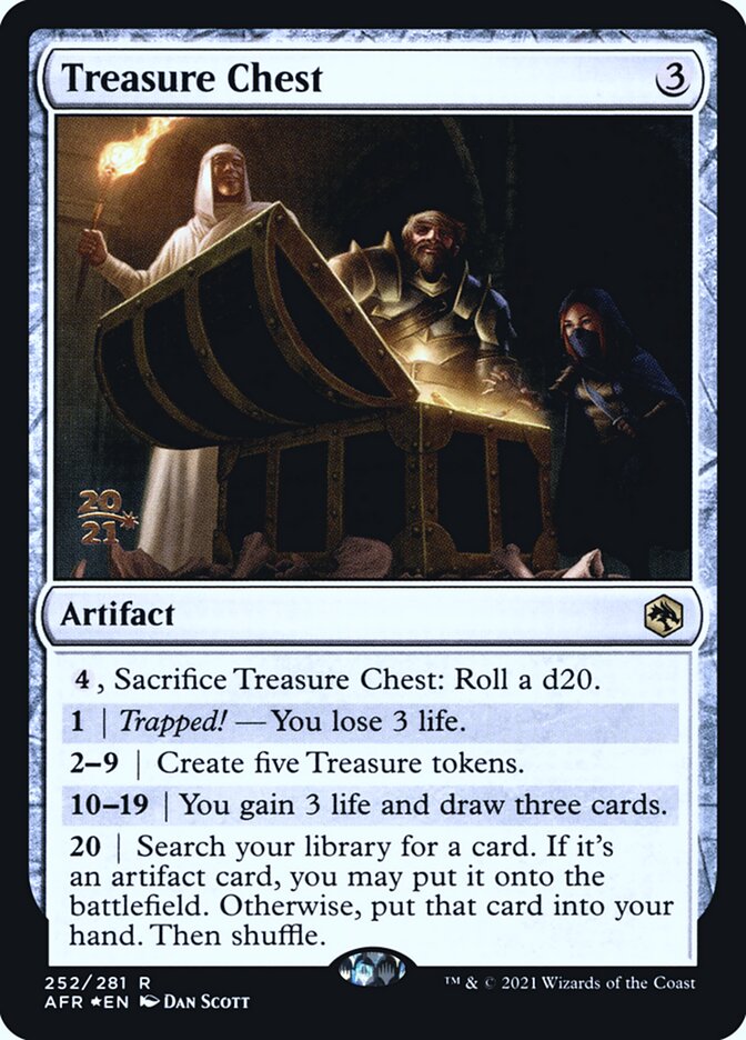 Magic the Gathering Card - Treasure Chest - MTG Circle