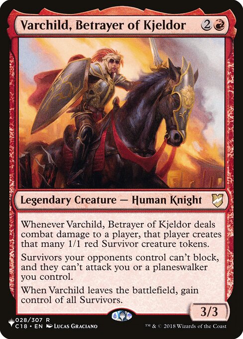 Magic the Gathering Card - Varchild, Betrayer of Kjeldor - MTG Circle
