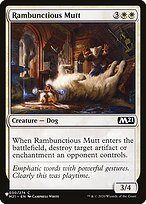 Magic the Gathering Card - Rambunctious Mutt - MTG Circle