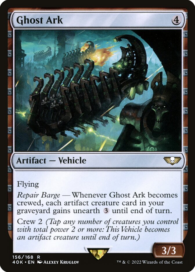 Magic the Gathering Card - Ghost Ark - MTG Circle