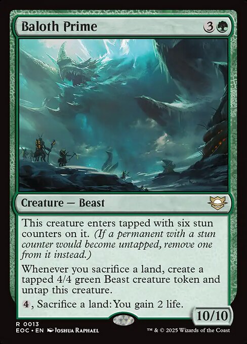 Magic the Gathering Card - Baloth Prime - MTG Circle