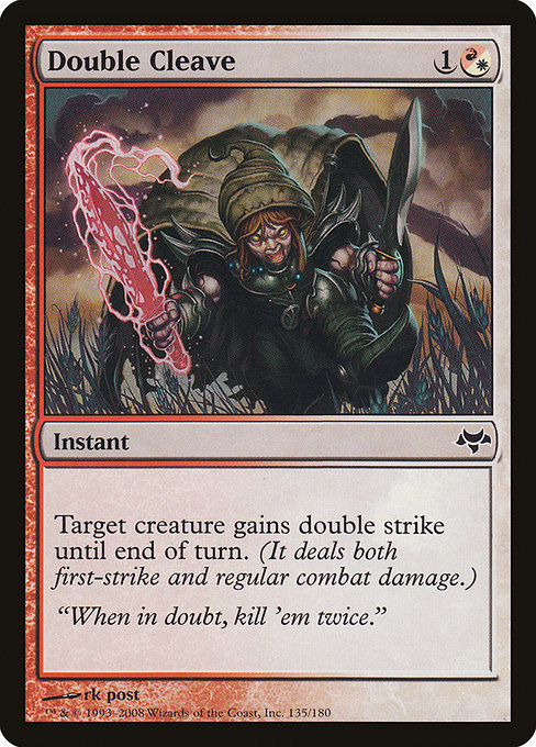 Magic the Gathering Card - Double Cleave - MTG Circle