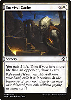 Magic the Gathering Card - Survival Cache - MTG Circle