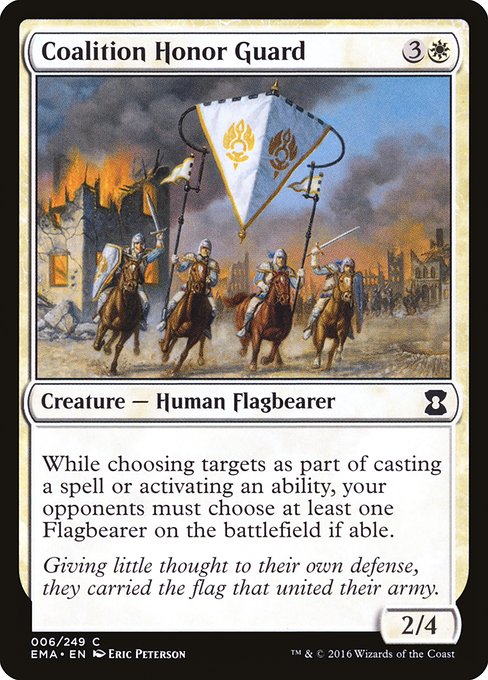 Magic the Gathering Card - Coalition Honor Guard - MTG Circle