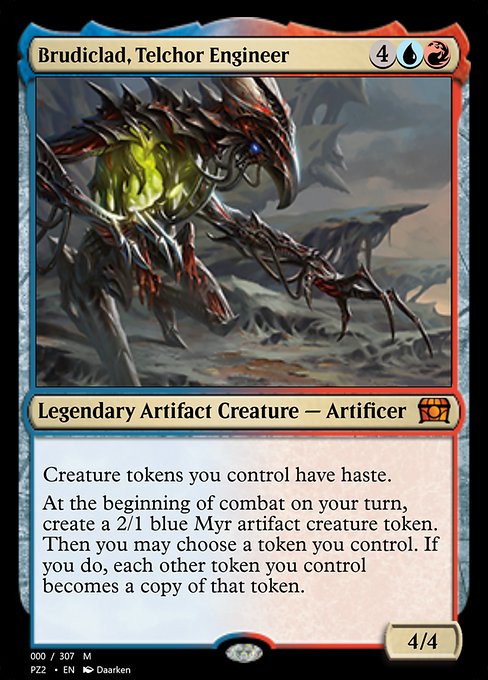 Magic the Gathering Card - Brudiclad, Telchor Engineer - MTG Circle