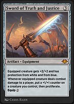 Magic the Gathering Card - Sword of Truth and Justice - MTG Circle