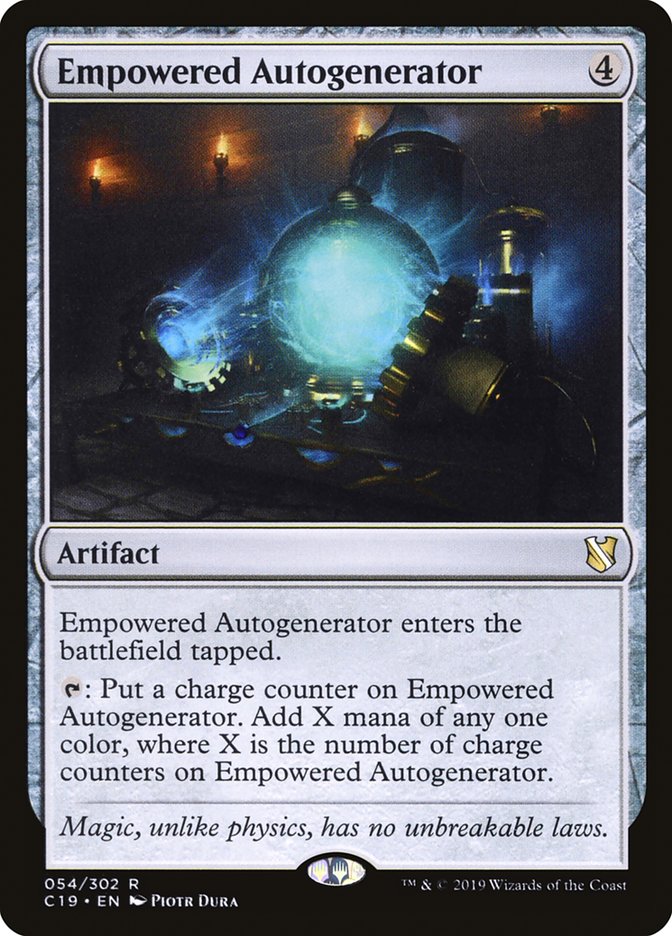 Magic the Gathering Card - Empowered Autogenerator - MTG Circle