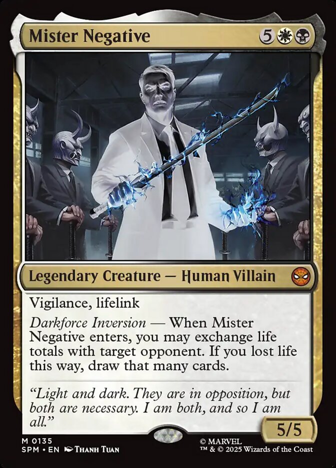 Magic the Gathering Card - Mister Negative - MTG Circle