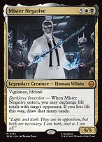 Magic the Gathering Card - Mister Negative - MTG Circle
