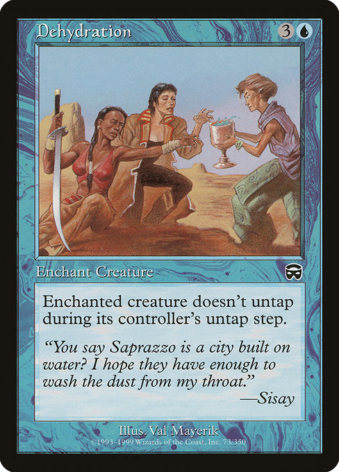 Magic the Gathering Card - Dehydration - MTG Circle