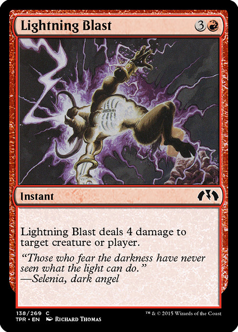 Magic the Gathering Card - Lightning Blast - MTG Circle