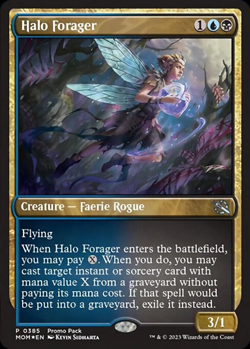 Magic the Gathering Card - Halo Forager - MTG Circle
