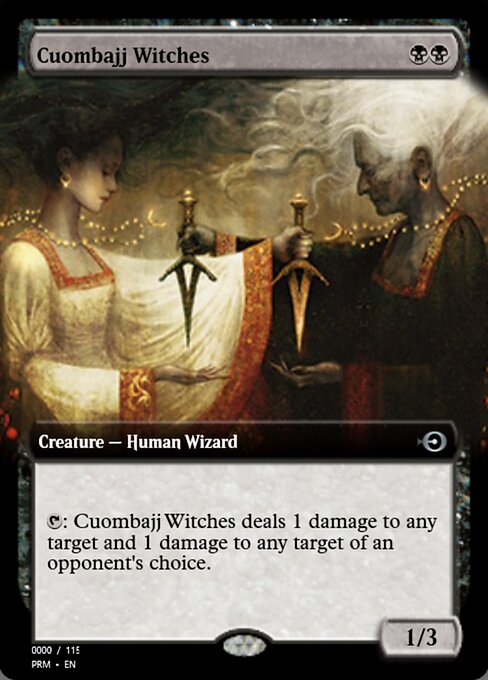 Magic the Gathering Card - Cuombajj Witches - MTG Circle