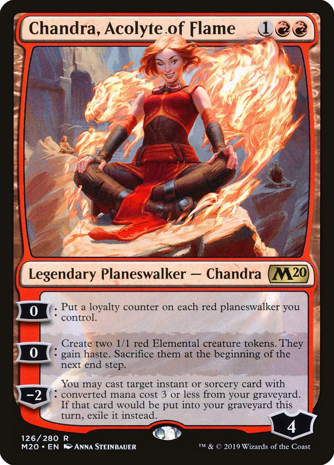 Magic the Gathering Card - Chandra, Acolyte of Flame - MTG Circle