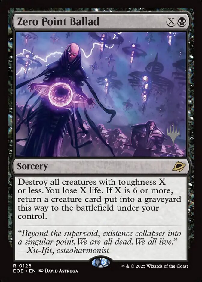 Magic the Gathering Card - Zero Point Ballad - MTG Circle