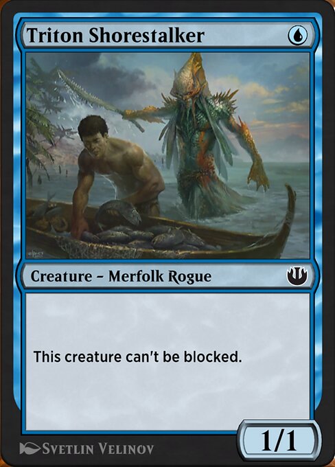 Magic the Gathering Card - Triton Shorestalker - MTG Circle