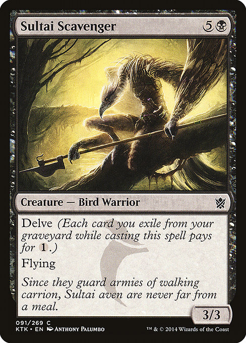 Magic the Gathering Card - Sultai Scavenger - MTG Circle
