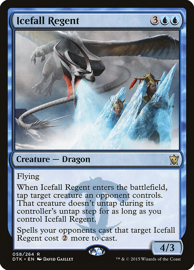 Magic the Gathering Card - Icefall Regent - MTG Circle