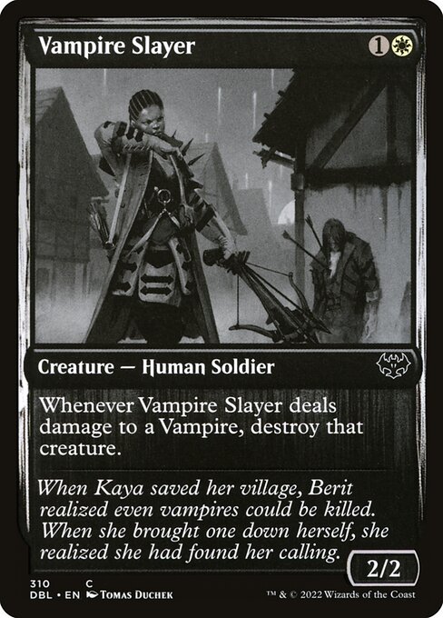 Magic the Gathering Card - Vampire Slayer - MTG Circle