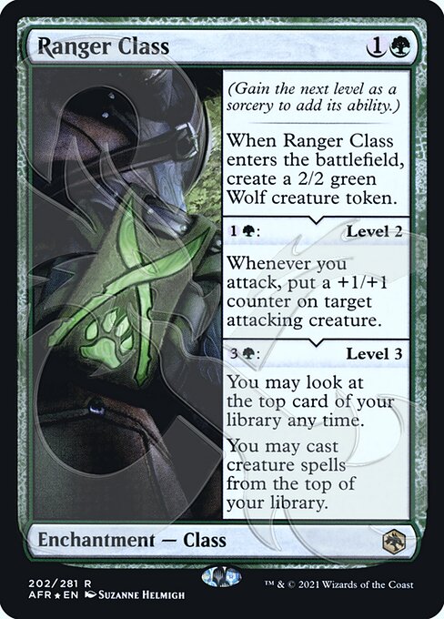 Magic the Gathering Card - Ranger Class - MTG Circle