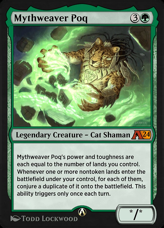 Magic the Gathering Card - Mythweaver Poq - MTG Circle