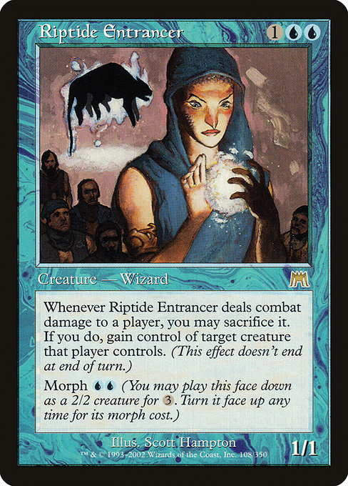 Magic the Gathering Card - Riptide Entrancer - MTG Circle