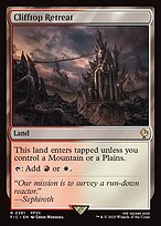 Magic the Gathering Card - Clifftop Retreat - MTG Circle