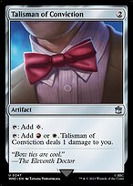 Magic the Gathering Card - Talisman of Conviction - MTG Circle