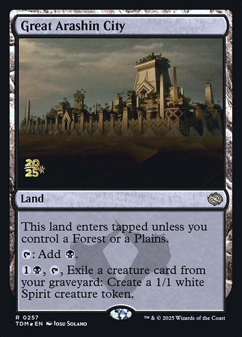 Magic the Gathering Card - Great Arashin City - MTG Circle
