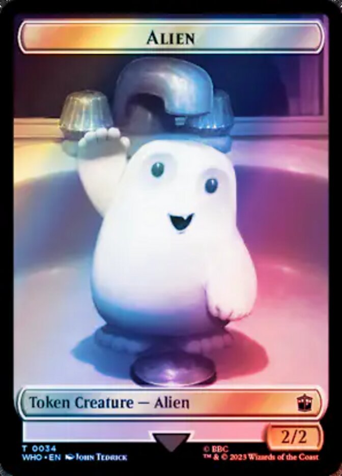 Magic the Gathering Card - Alien - MTG Circle