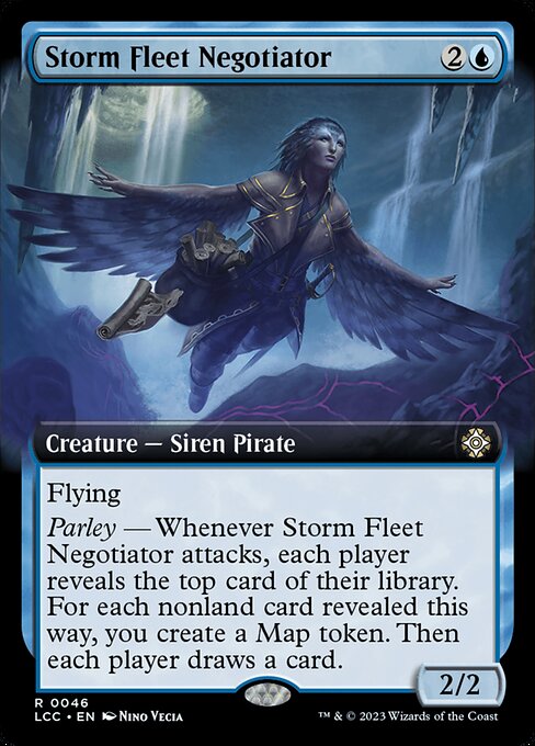 Magic the Gathering Card - Storm Fleet Negotiator - MTG Circle