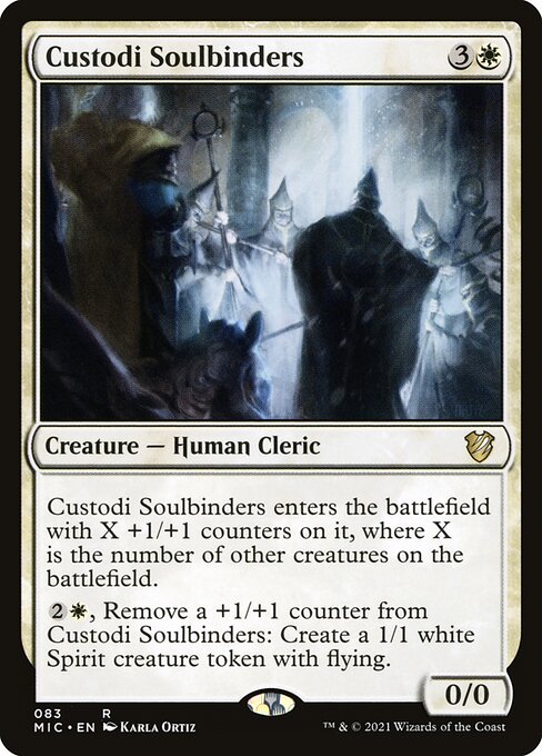 Magic the Gathering Card - Custodi Soulbinders - MTG Circle