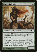 Magic the Gathering Card - Elvish Eulogist - MTG Circle