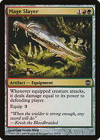 Magic the Gathering Card - Mage Slayer - MTG Circle