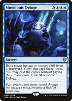 Magic the Gathering Card - Mnemonic Deluge - MTG Circle