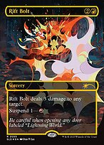 Magic the Gathering Card - Rift Bolt - MTG Circle