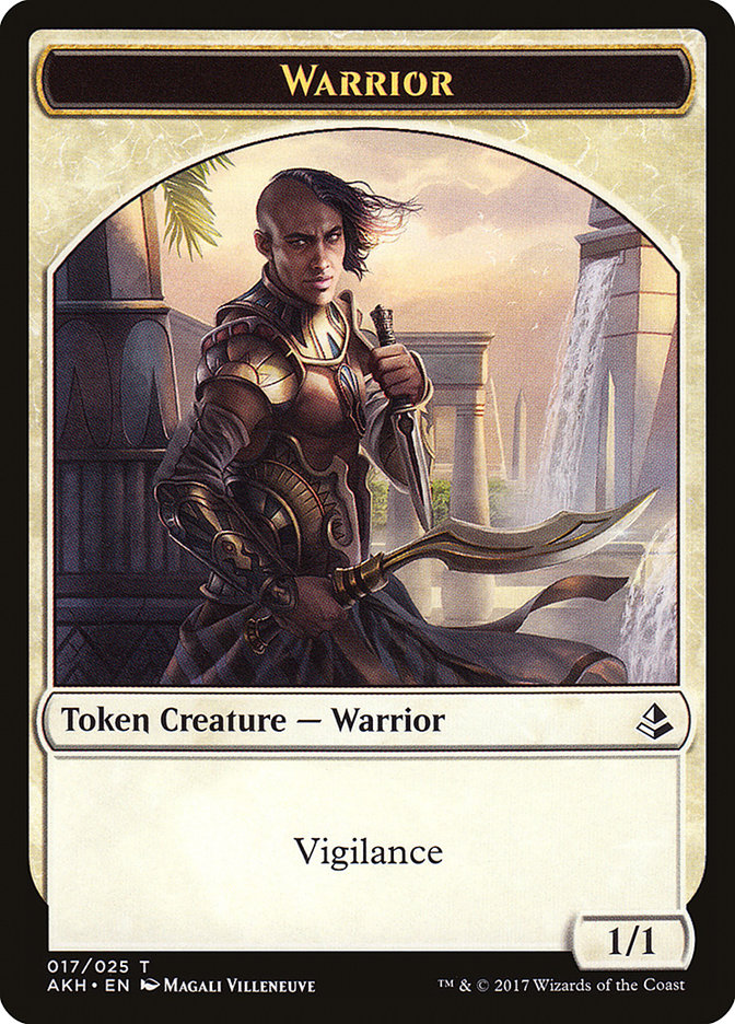 Magic the Gathering Card - Warrior - MTG Circle