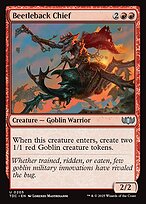 Magic the Gathering Card - Beetleback Chief - MTG Circle