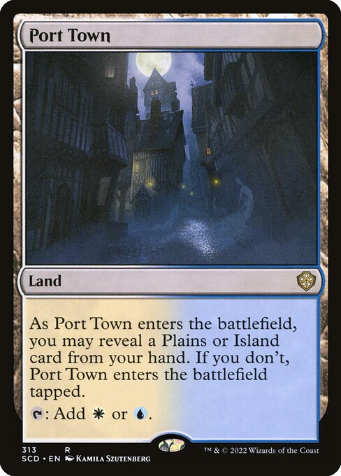 Magic the Gathering Card - Port Town - MTG Circle