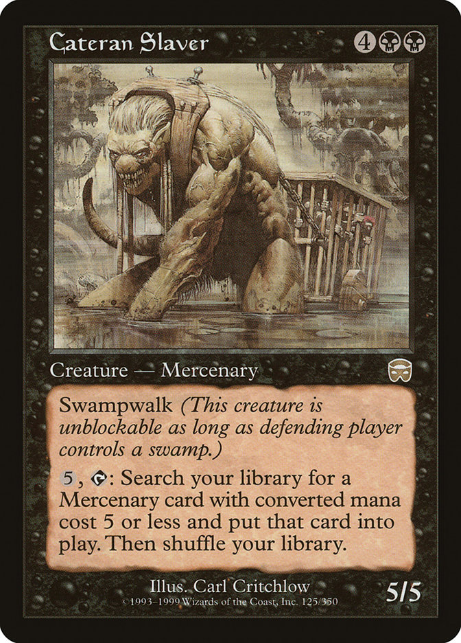 Magic the Gathering Card - Cateran Slaver - MTG Circle