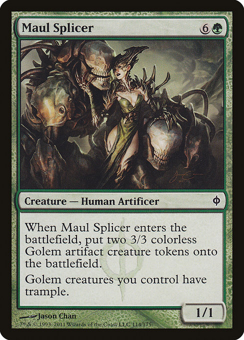 Magic the Gathering Card - Maul Splicer - MTG Circle