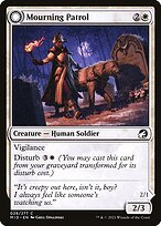 Magic the Gathering Card - Mourning Patrol // Morning Apparition - MTG Circle