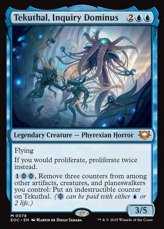 Magic the Gathering Card - Tekuthal, Inquiry Dominus - MTG Circle