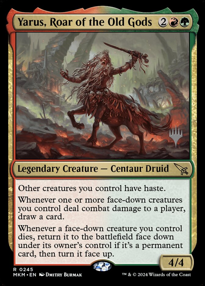 Magic the Gathering Card - Yarus, Roar of the Old Gods - MTG Circle