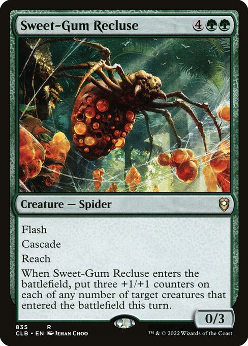 Magic the Gathering Card - Sweet-Gum Recluse - MTG Circle